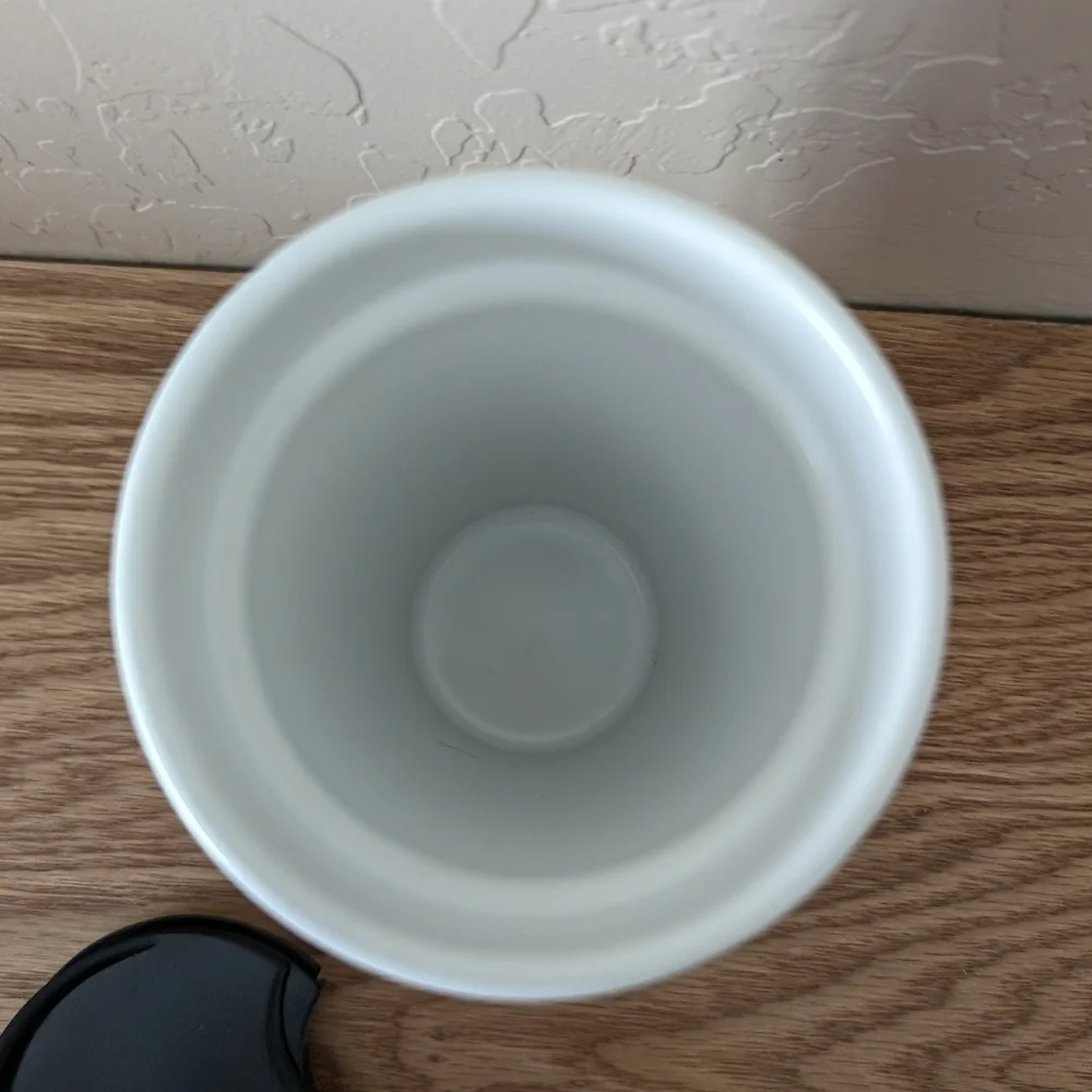 Starbucks Holiday 12 oz Red Ceramic Tumbler